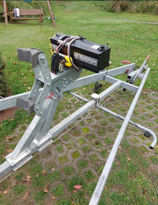 Motorówka/ łódka+ przyczepa