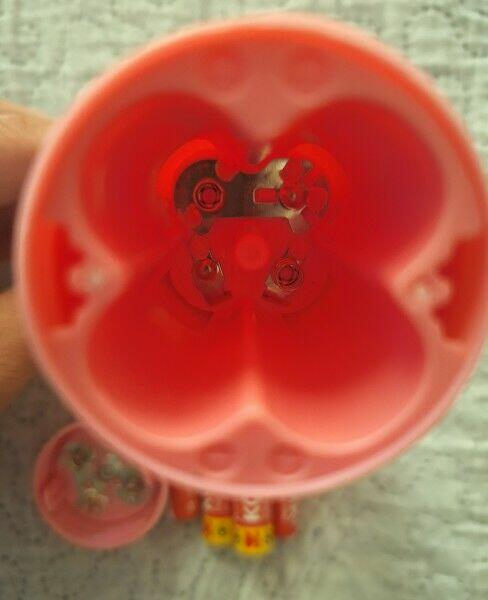 Elektryczna tarka do stóp+nowe wkłady i nowe baterie s.BDB