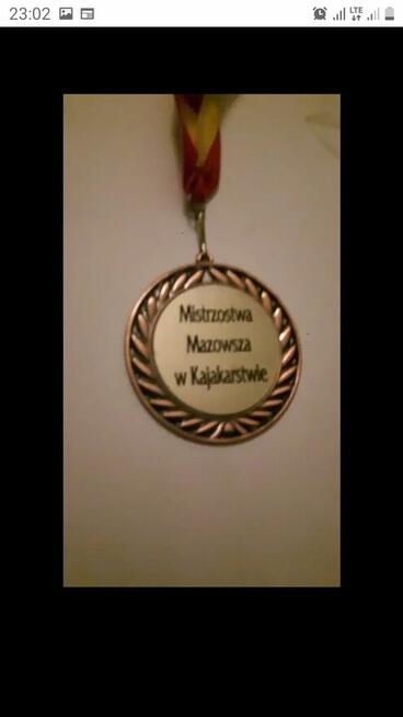 Medale zdobyte w kajakarstwie