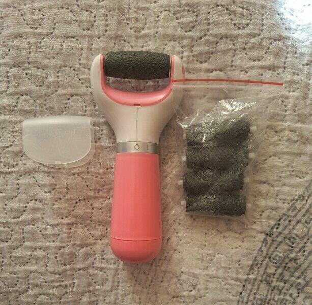 Elektryczna tarka do stóp+nowe wkłady i nowe baterie s.BDB