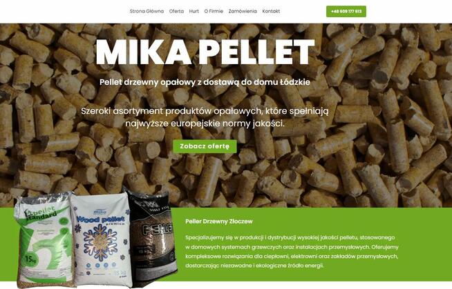 Strona internetowa dla frim