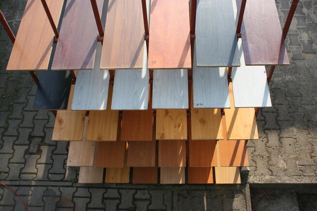 Sprzedam używany, spawany regał magazynowy