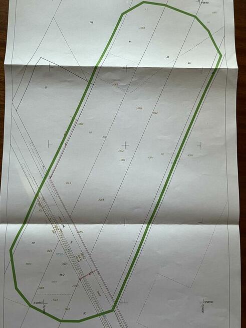 Działka budowlana prąd na działce enklawa ciszy spokoju sosn