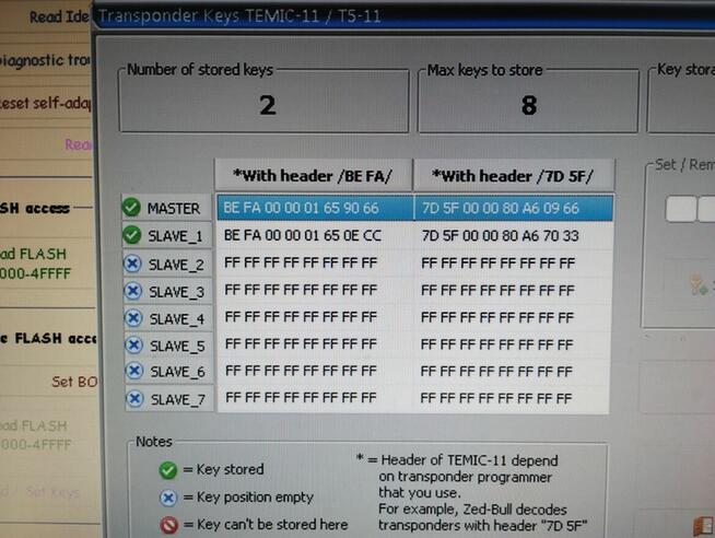 Nowe transpondery czipy do skuterów.