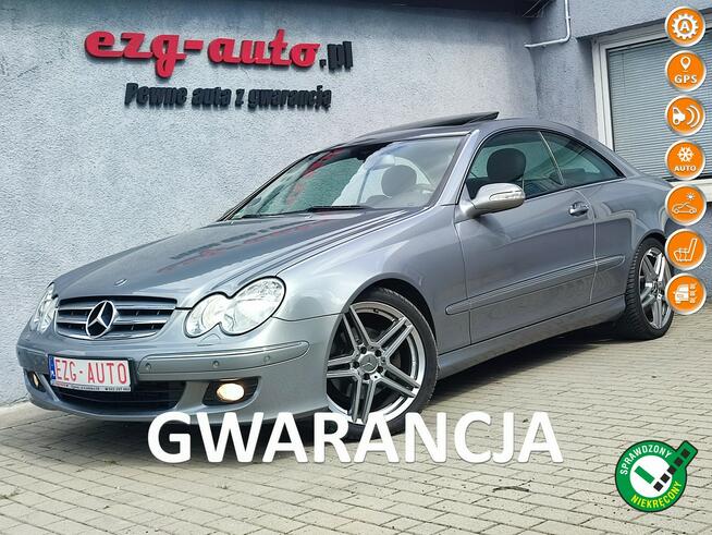 Mercedes CLK 200 Kompresor 184KM bezwypadkowy navi automat Gwarancja