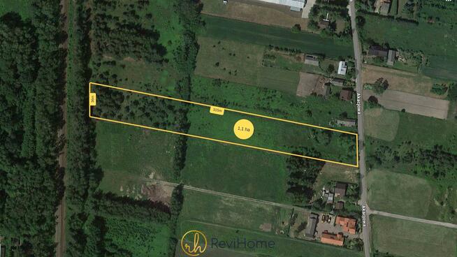 Działka budowlana Nowy Prażmów gm. Prażmów, Akacjowa