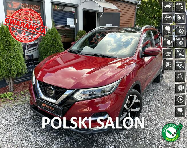 Nissan Qashqai Klimatyzacja, Nawigacja, Tempomat, Asystent parkowania, BOSE, Android