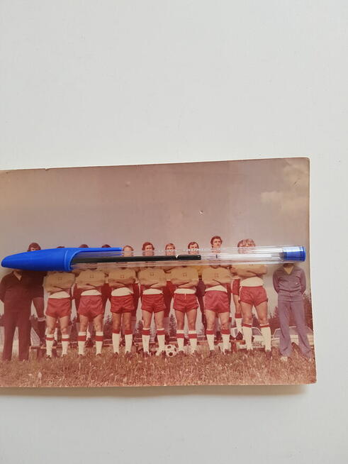 Pocztówka : OLIMPIADA 1976 - skład drużyny w piłkę nożną