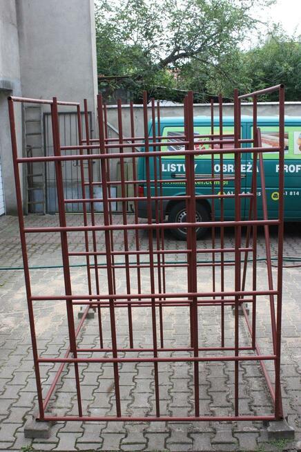 Sprzedam używany, spawany regał magazynowy