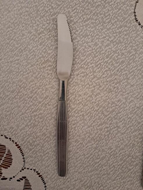 Noże obiadowe rosyjskie z motywem geometrycznym, 6 szt.