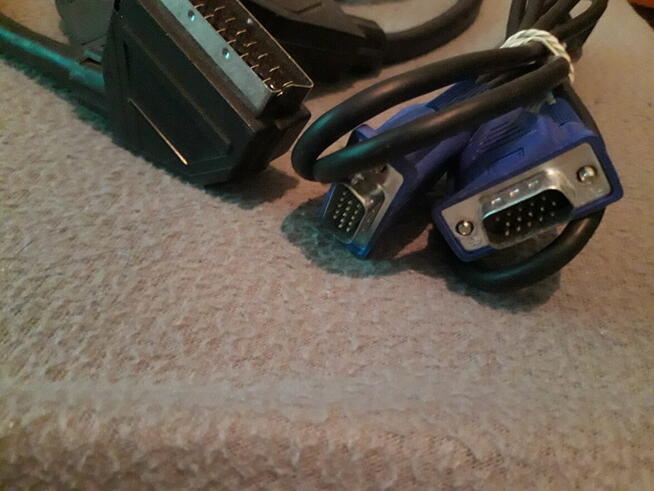 Zestaw kabli do PC i TV