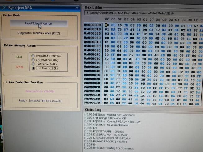 Nowe transpondery czipy do skuterów.