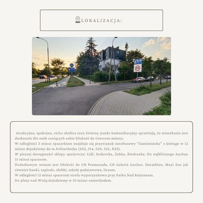 3 mikro kawalerki z balkonem blisko jeziora Gocławskiego