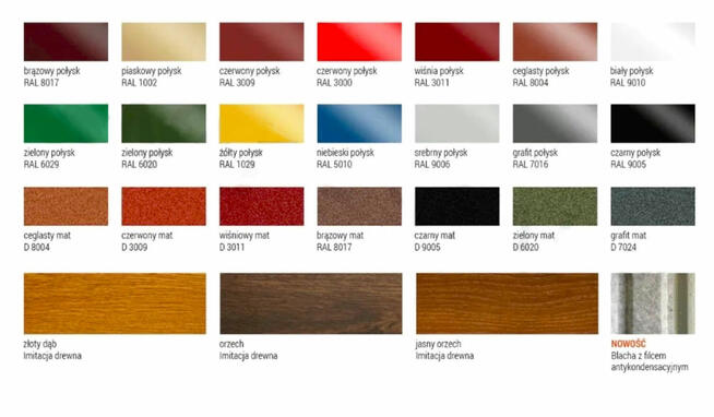 GRAFITOWY Garaż Blaszany | Wysokie ściany | - ESSTAL