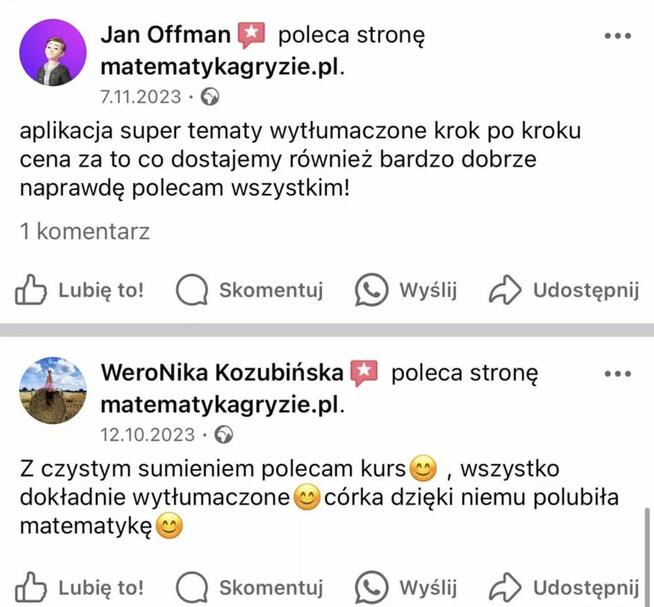 Korepetycje z matematyki Warszawa