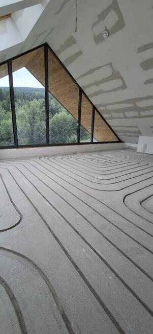 Frezowane Ogrzewanie Podłogowe w wylewkach