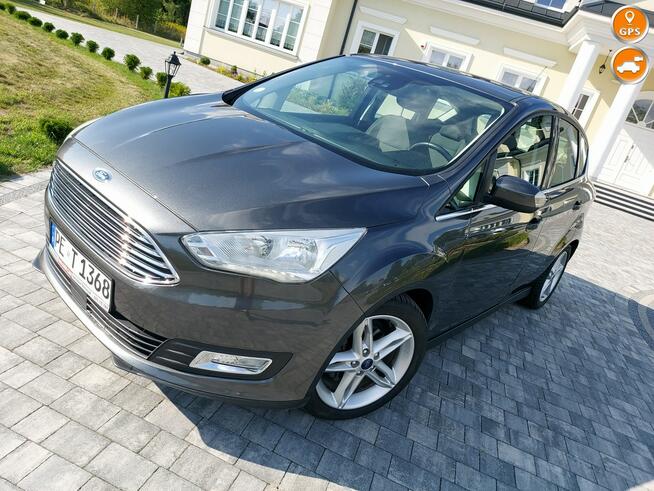 Ford C-Max 1.5tdci kamera navi Titanium ledy bezwypadkowy climatronic pdc