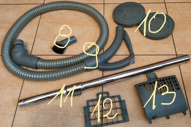 Zelmer Jupiter ZVC427XT-odkurzacz CZĘŚCI!