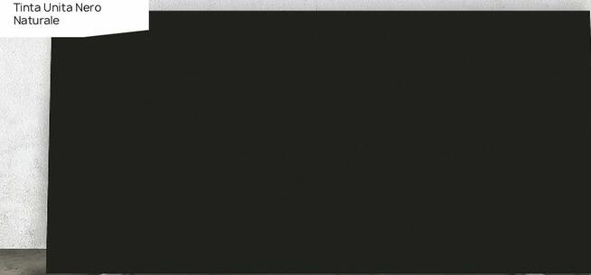 Spiek kwarcowy Tinta Unita Nero gr 2cm, matowy