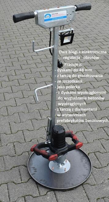 Zacieraczka elektryczna do betonu ZDJ60E - gwarancja 5 lat