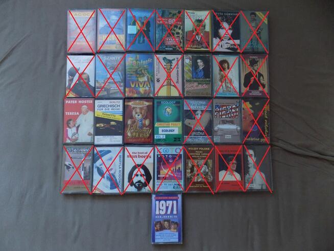 KOLEKCJA KASET MAGNETOFONOWYCH