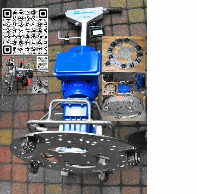 Zacieraczka elektryczna do betonu ZDJ60E - gwarancja 5 lat