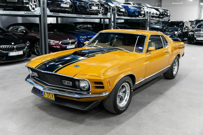 Ford Mustang Mach 1 1970. 5.8L 300 KM. Pełna dokumentacja. Wspaniały stan.