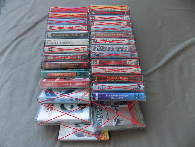 KOLEKCJA KASET MAGNETOFONOWYCH