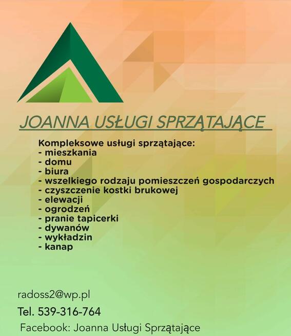 Joanna Usługi Sprzątające