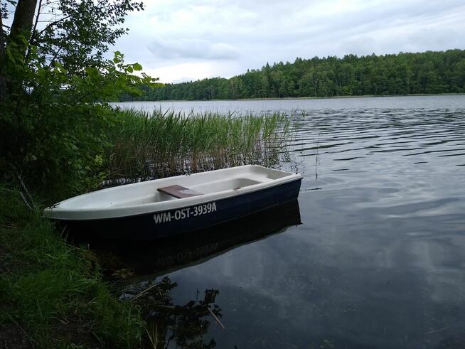 Domek letniskowy nad samym jeziorem Narie ,, Warmia i Mazury