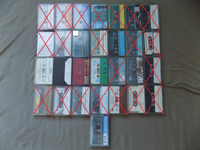 KOLEKCJA KASET MAGNETOFONOWYCH