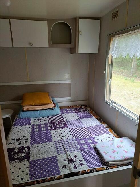 Działka i domek dla 6-ciu do 8-miu osób nad jeziorem w Kunowie