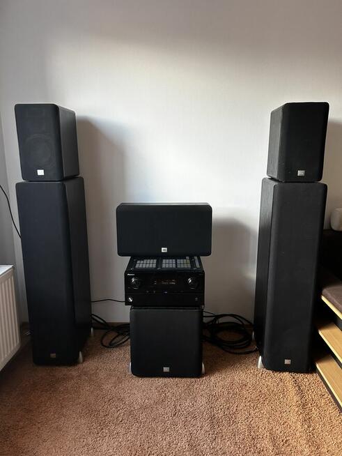 Zestaw kolumn JBL STUDIO L Amplituner PIONEER
