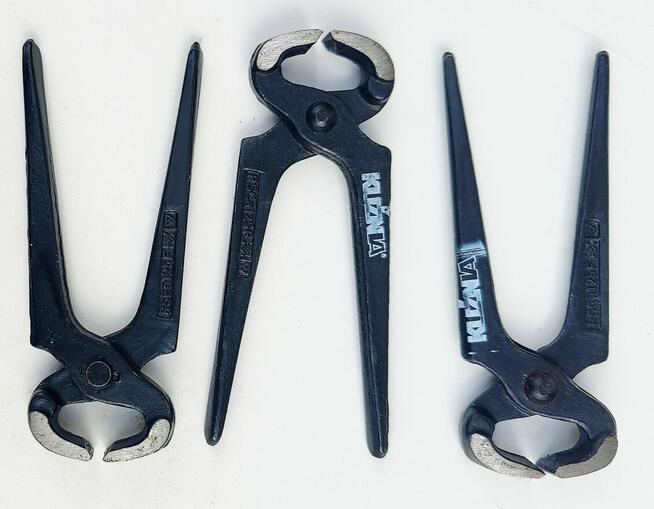 OBCĘGI DO GWOŹDZI KUŹNIA Typ RSCa 125mm RĘCZNE KUTE NIE UŻYW