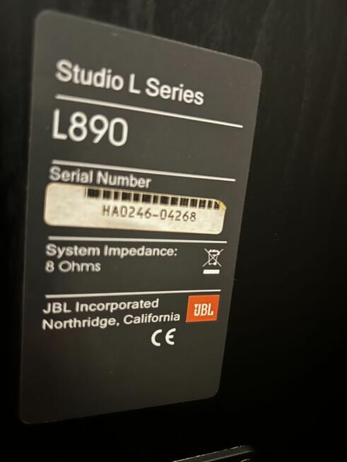 Zestaw kolumn JBL STUDIO L Amplituner PIONEER