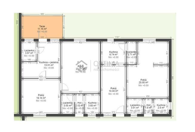 Działka gospodarstwo Zieleniewo gm. Kołobrzeg, Bażancia