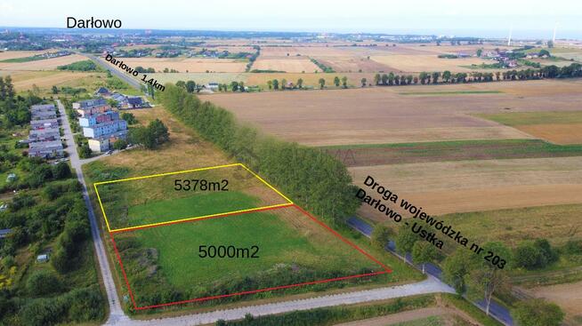 Działka usługowa Cisowo gm. Darłowo