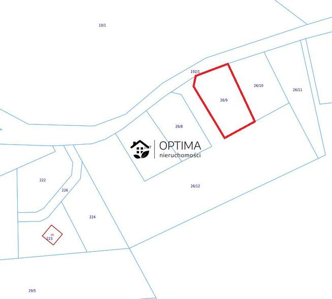 Działka budowlana Bardy gm. Dygowo