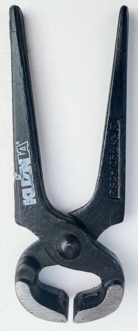 OBCĘGI DO GWOŹDZI KUŹNIA Typ RSCa 125mm RĘCZNE KUTE NIE UŻYW