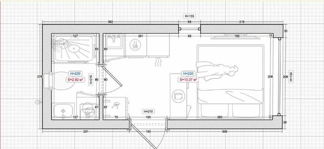 MIKRO HOTEL z wanną LAVA DUO SPA / dom pasywny z projektem