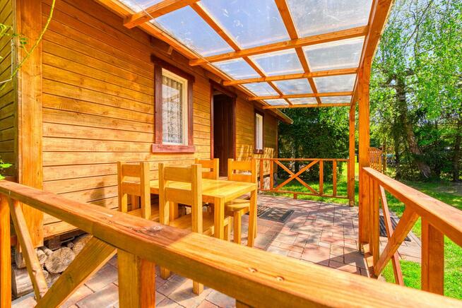 Domki letniskowe nad jeziorem - Mazury