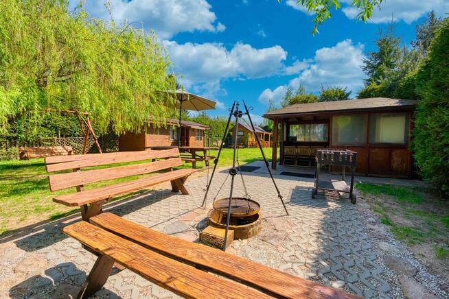 Domki letniskowe nad jeziorem - Mazury