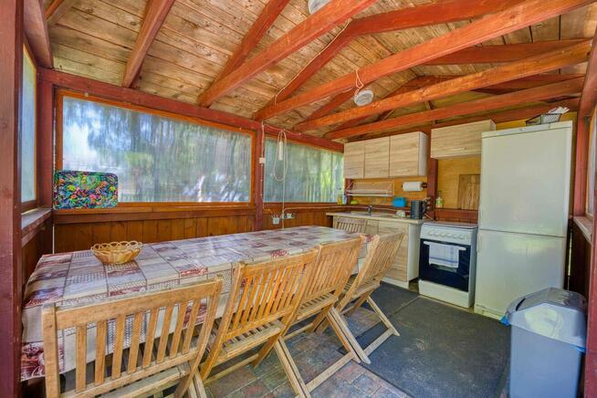 Domki letniskowe nad jeziorem - Mazury