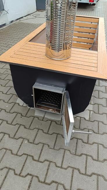 Wanna ze stali nierdzewnej LAVA GARDEN