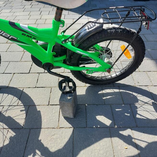 Rower dziecięcy Mexller BMX 16 cali Zielony