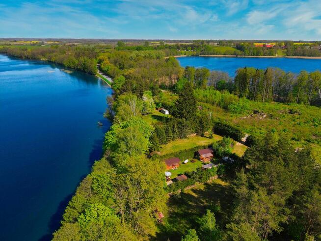 Domki letniskowe nad jeziorem - Mazury