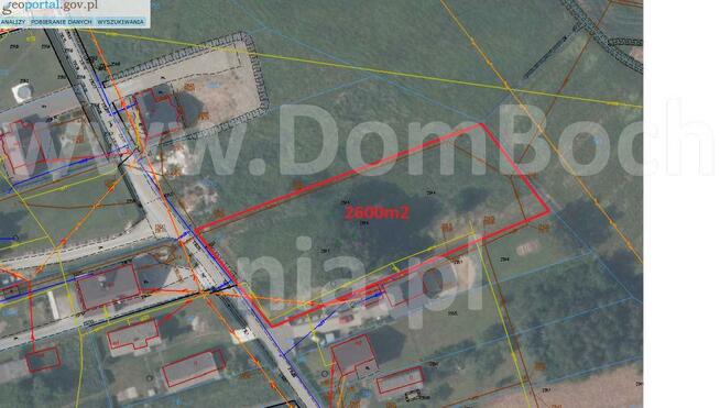 Działka budowlana Uszew gm. Gnojnik