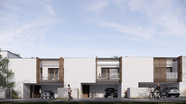 Nowa Inwestycja dwulokalowe Szeregówki ul.Żytnia