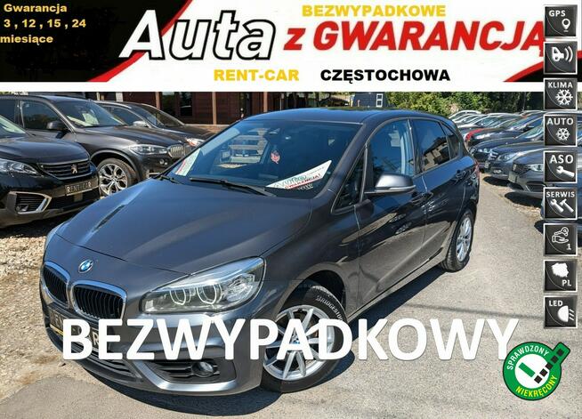 BMW 216 1.5D ACTIVE TOURER OPŁACONY Bezwypadkowy Navi Skóry Serwis GWARNCJA