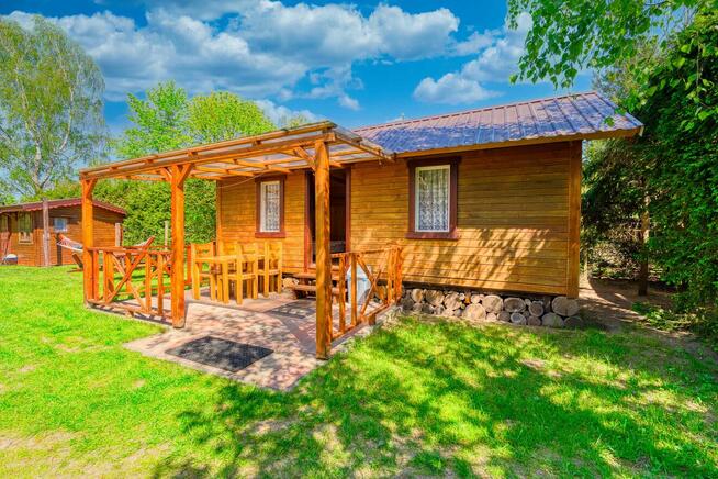 Domki letniskowe nad jeziorem - Mazury